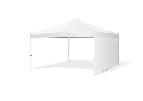 Hele wand wit